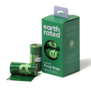120 sacchetti igienici, 8 rotolini lavanda - earth rated