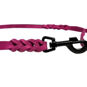 Guinzaglio in pelle 150 cm ROSA