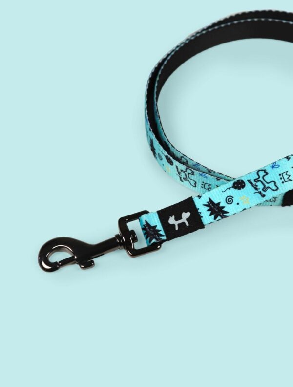 Complete Me2 - Guinzaglio Azzurro "Writing" - UNITED PETS - immagine 2