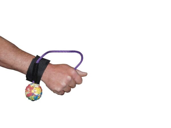 Pallina media con corda e velcro - Gappay - immagine 2
