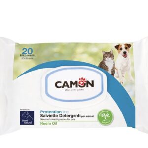 Salviette detergenti con olio di neem - CAMON