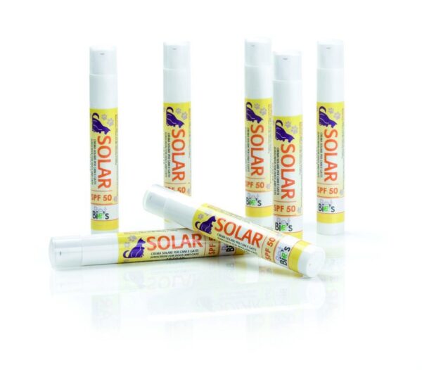 Crema solare per cani