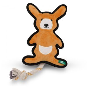 Gioco peluche imbottito con corda canguro - BECO