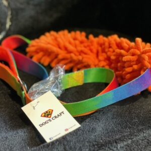 Guinzaglio arcobaleno con gioco, MOP - DOG'S CRAFT