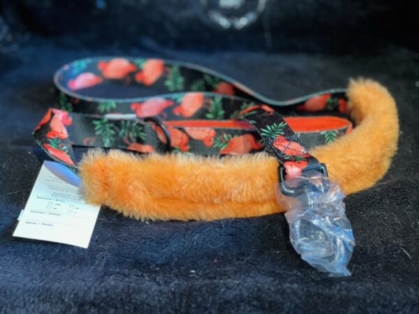 Guinzaglio arancione con gioco, Amor - DOG'S CRAFT