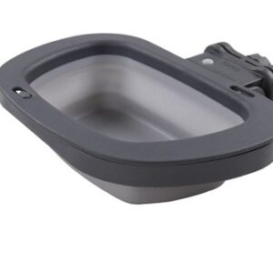 Ciotola grande in silicone da appendere grigia - dexas