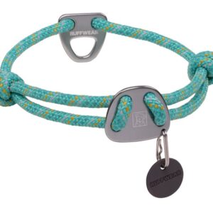 Knot-a-Collar™ collare in corda Aurora Teal - RUFFWEAR