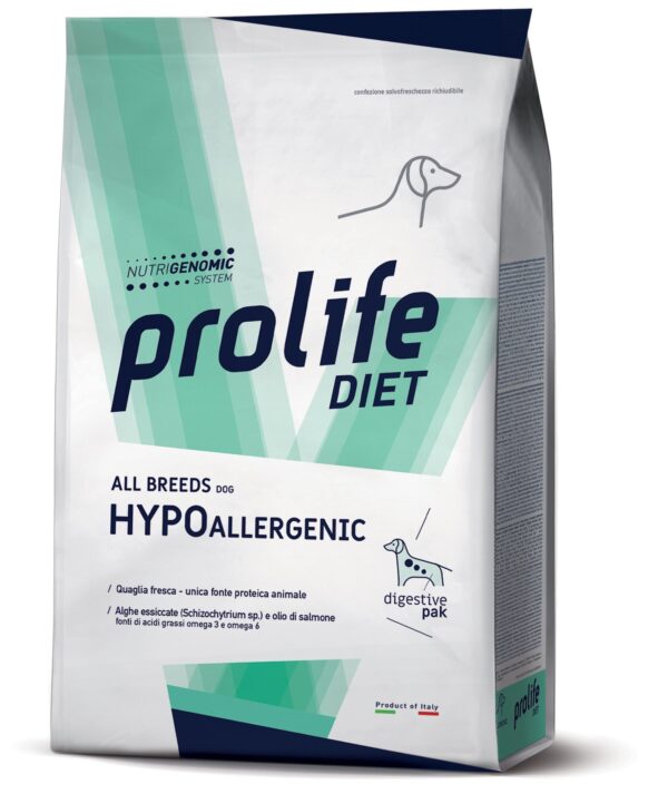Crocchette Hypoallergenic All Breeds 2 kg - prolife