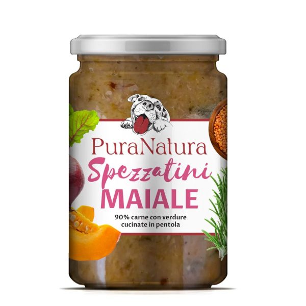 SPEZZATINO MAIALE - Cotti in pentola 300 g - PuraNatura