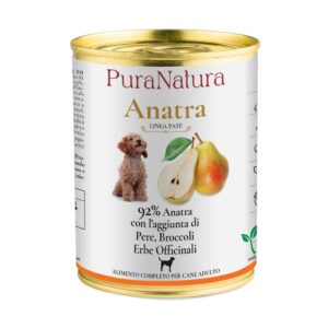 PATÉ ADULT ANATRA E PERE 400 g - PuraNatura