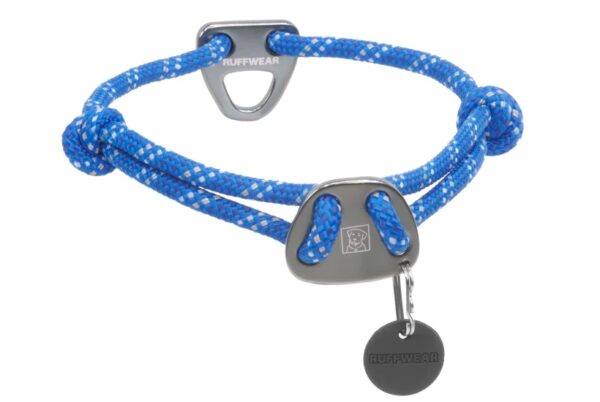 Knot-a-Collar™ collare in corda Blue Pool - RUFFWEAR
