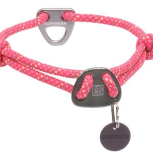 Knot-a-Collar™ collare in corda Fireweed Pink - RUFFWEAR
