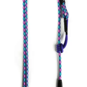 Guinzaglio allungabile in corda con moschettone climb - BLUEHEELER