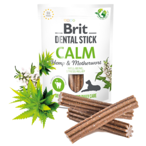 Dental Stick CALM con Canapa ed Erba Cardiaca 251g - Brit care