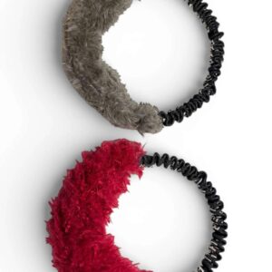 Gioco Anello bungee con pellicciotto sintetico Rosso - BLUEHEELER