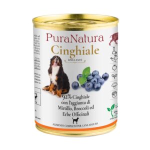 PATÉ ADULTO CINGHIALE 400 g - PuraNatura