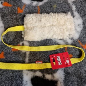 Gioco in vero pelo di pecora extra lungo 120 cm - BUBA