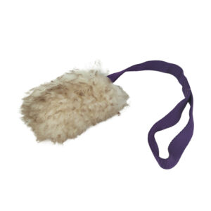Gioco in vero pelo di pecora con squeak - BUBA