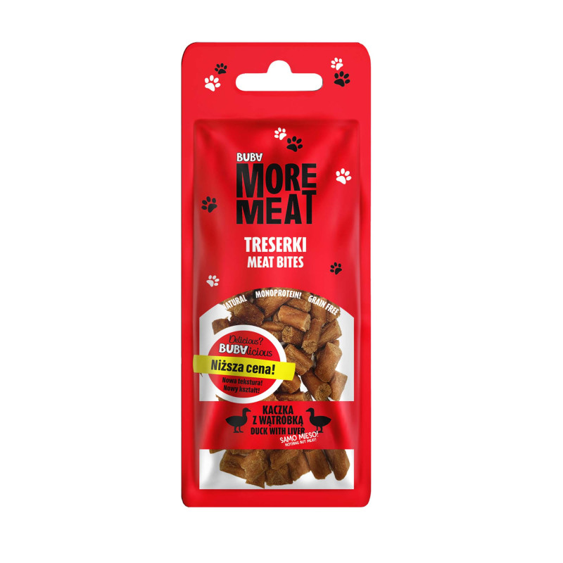 Snack More Meat trainers 50g anatra con fegato Data di scadenza – 04.2026 – BUBAlicious
