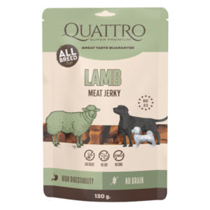 Snack all’agnello per cani adulti 130 g - QUATTRO