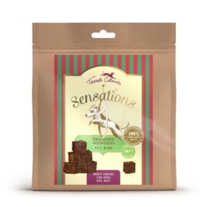 Snack Sensations Training Wonders Manzo 90 gr -Terra Canis