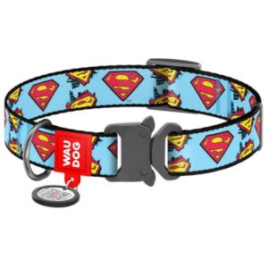 Collare nylon QR chiusura metallo Superman - WAUDOG