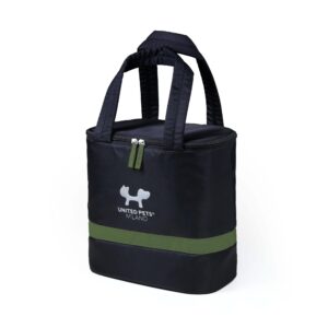 Borsa da viaggio per gatti e cani Nero/Verde - "Pet Travel Bag" - United Pets