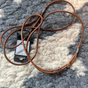 Guinzaglio da esposizione in pelle 4 mm / 140 cm - Hunter