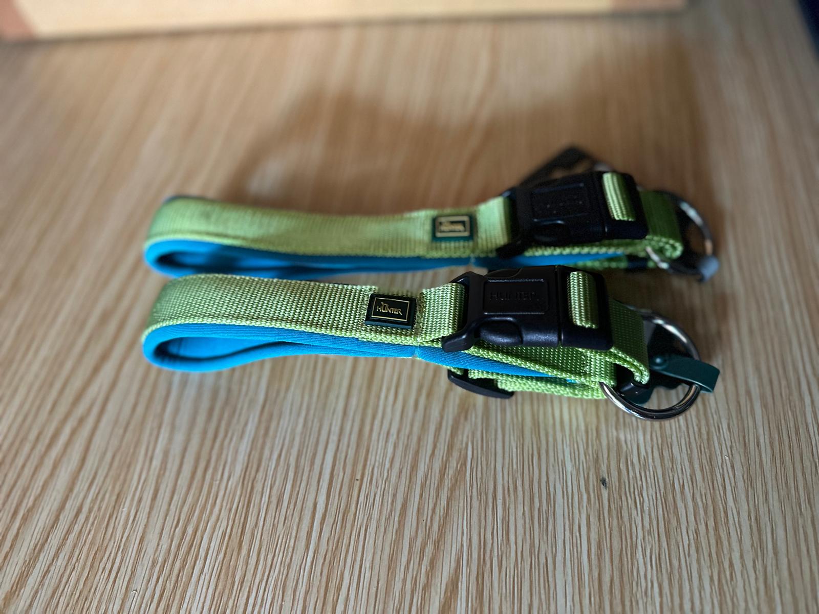 Collare Neoprene Vario Plus Verde/Petrolio - HUNTER - immagine 2