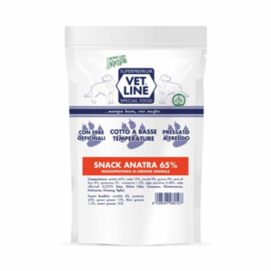Snack anatra 80 gr - Vet Line