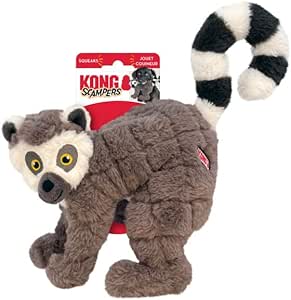 Gioco Scampers Wildlife - Peluche per cani a forma di lemure - KONG