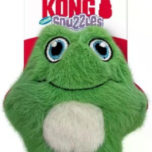 Gioco Snuzzles Kiddos Mini Squeaker Extra Small Rana- KONG