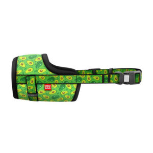 Museruola per cani WAUDOG in nylon, design "Avocado" - WAUDOG
