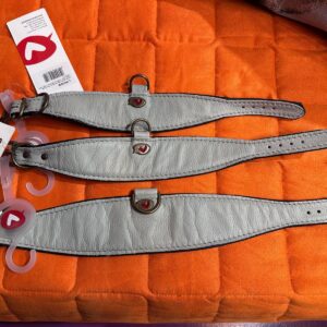 Collare da levriero in pelle grigio - Farm Company