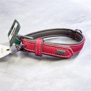 Collare in pelle Canadian Elk in Pelle di Alce – Chili/Mokka- HUNTER