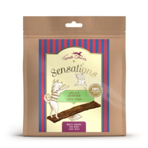 Snack Sensations Jolly Jerkies Manzo 90 gr - Terra canis
