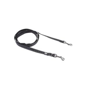 GUINZAGLIO CASUAL TRAINING 250 CM NERO - HURTTA