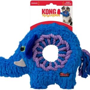 Gioco in Peluche e Corda Ringaroos Elephant - KONG