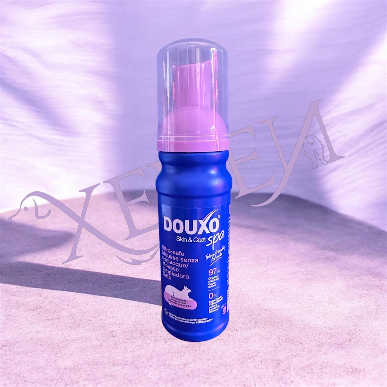 Mousse Senza Risciacquo per Gatti 150 ml - DOUXO® Skin & Coat Spa