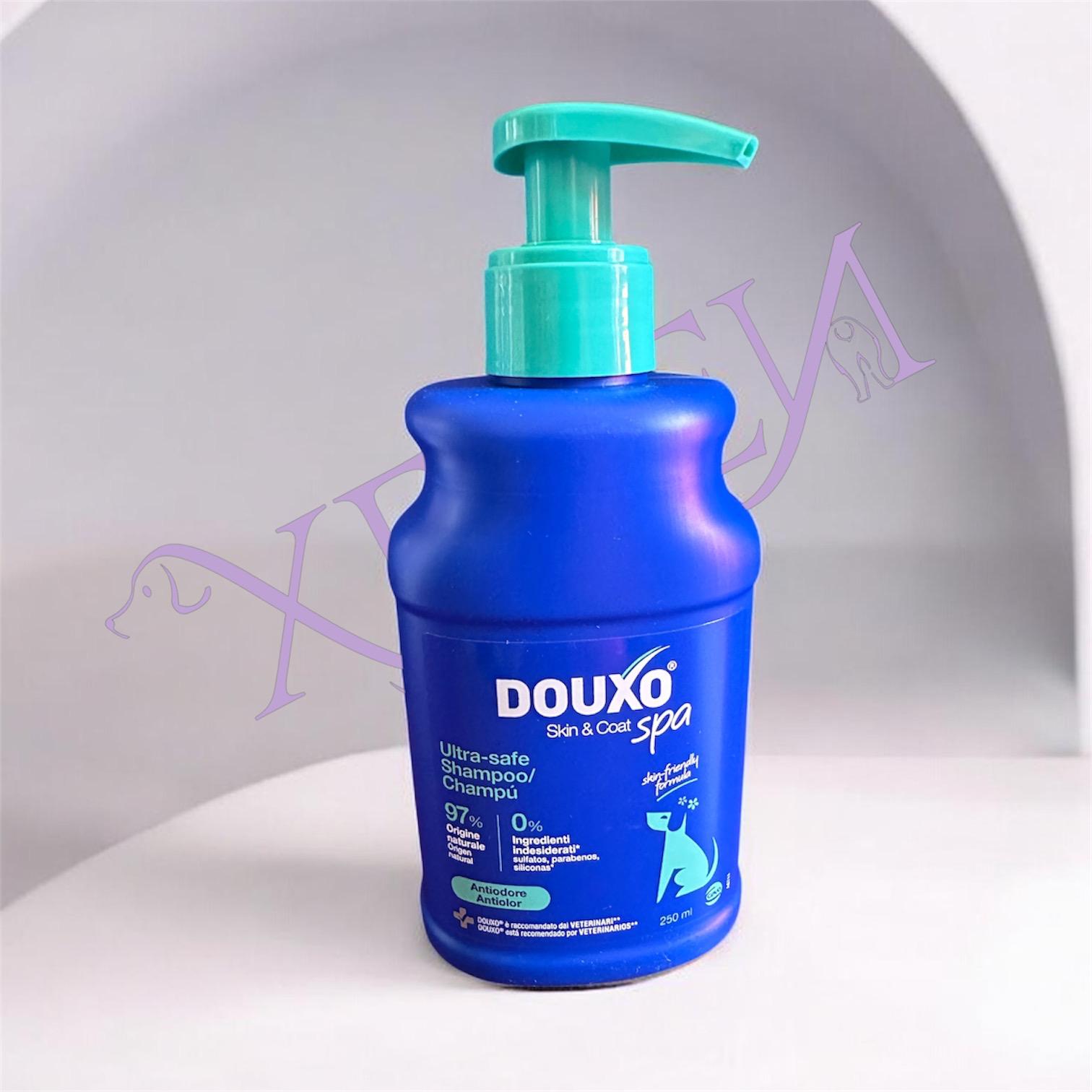 Shampoo Ultra-Safe Antiodore per Cani e Gatti 250 ml - DOUXO® Skin & Coat Spa