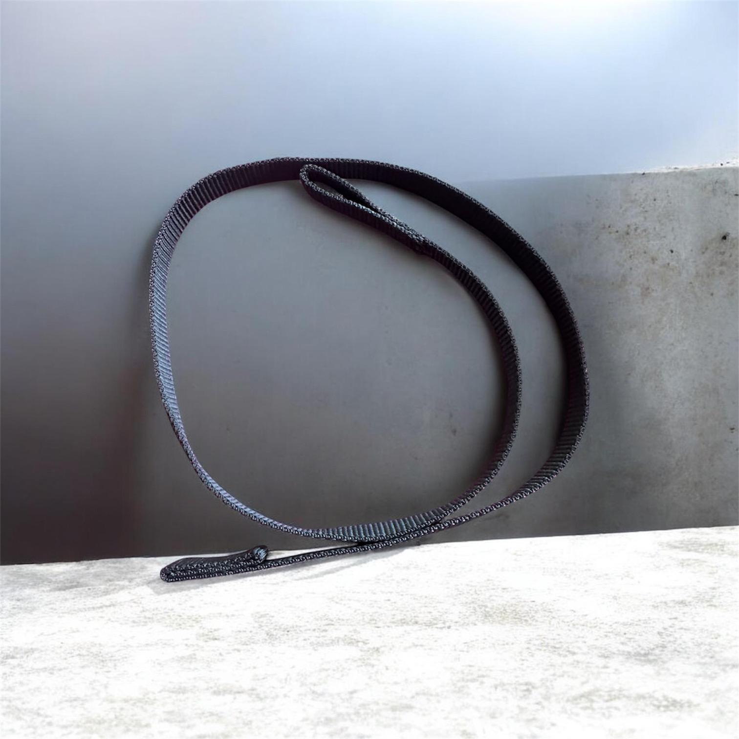 Cordino in nylon multiuso per training e protezione – 1 m (nero)