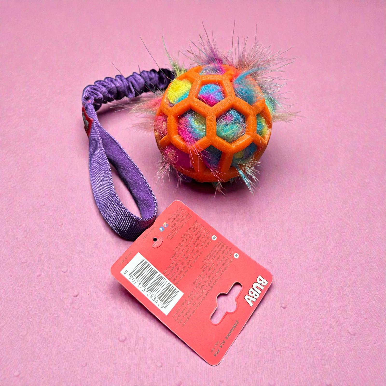 Gioco Palla retata con pelo sintetico e ammortizzatore - BUBA