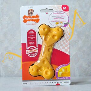 Masticativo sintetico Extra Resistente al Formaggio Extreme Chew Cheese Bone - Nylabone
