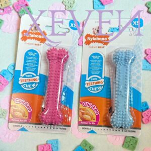Masticativo sintetico per Cuccioli Puppy Teething Chew XS al Gusto Pollo - Nylabone