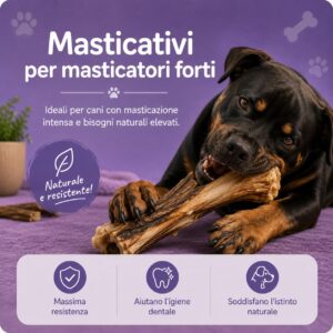 Per masticatori forti / di lunga durata