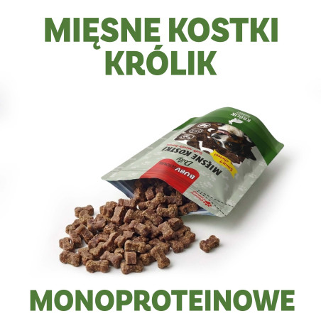 Snack Daily cubetti morbidi 60g coniglio - BUBAlicious - immagine 3