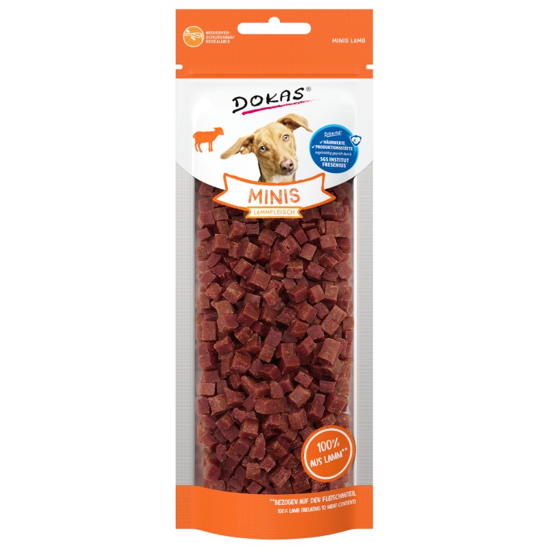 Snack Minis 70g agnello - DOKAS