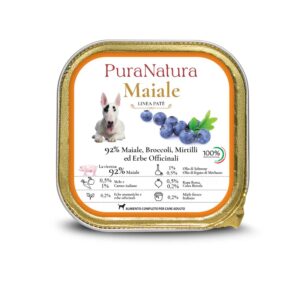 PATÉ ADULT MAIALE E MIRTILLI 150 g - PuraNatura