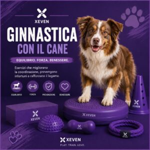 Ginnastica con il cane