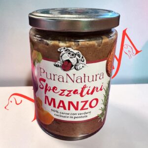 Spezzatini Manzo - Cotti in pentola 300 g - PuraNatura